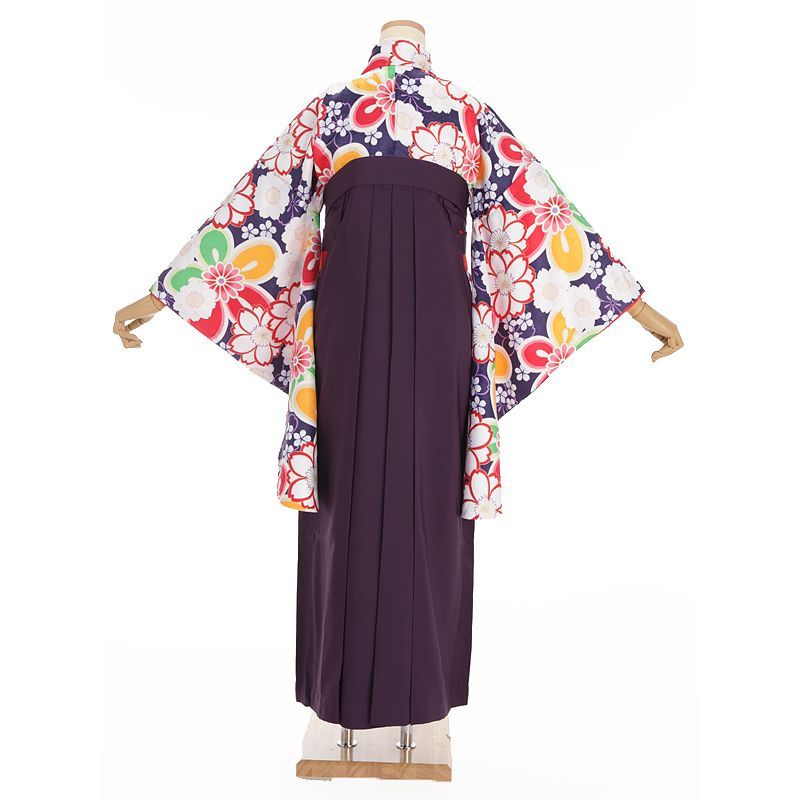 袴セット 大学卒業式 大学生 専門 卒業式 袴 女子 3点セット ♥ ブルー系 パープル系 Z060