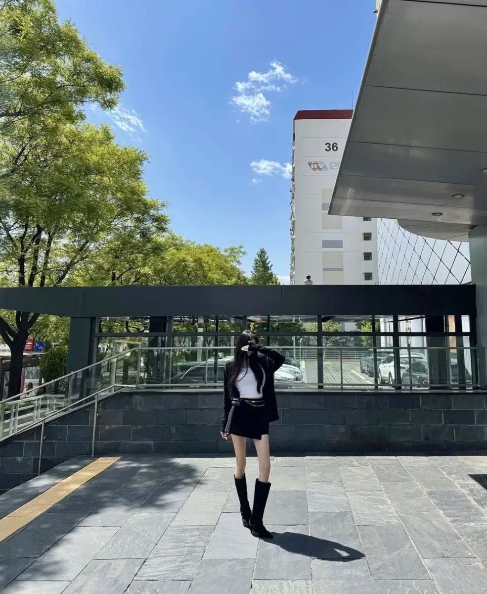 ラップスカートパンツ S