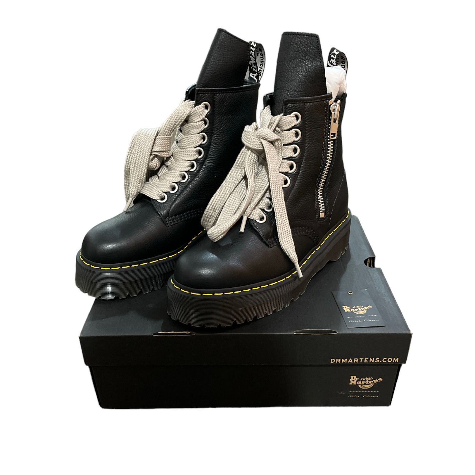 30cm rick owens Dr. Martens コラボブーツ - 靴