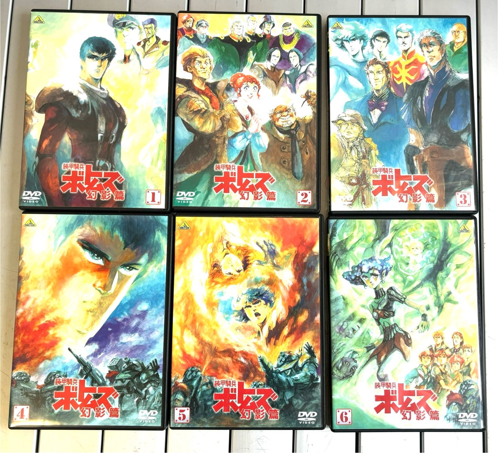 装甲騎兵ボトムズ DVD 幻影編1～6/孤影再び/ケース.アービン/ボトムズ