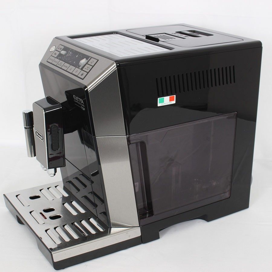 デロンギ エレッタ カプチーノ トップ ECAM45760B ハイエンドモデル コンパクト全自動エスプレッソマシン 本体