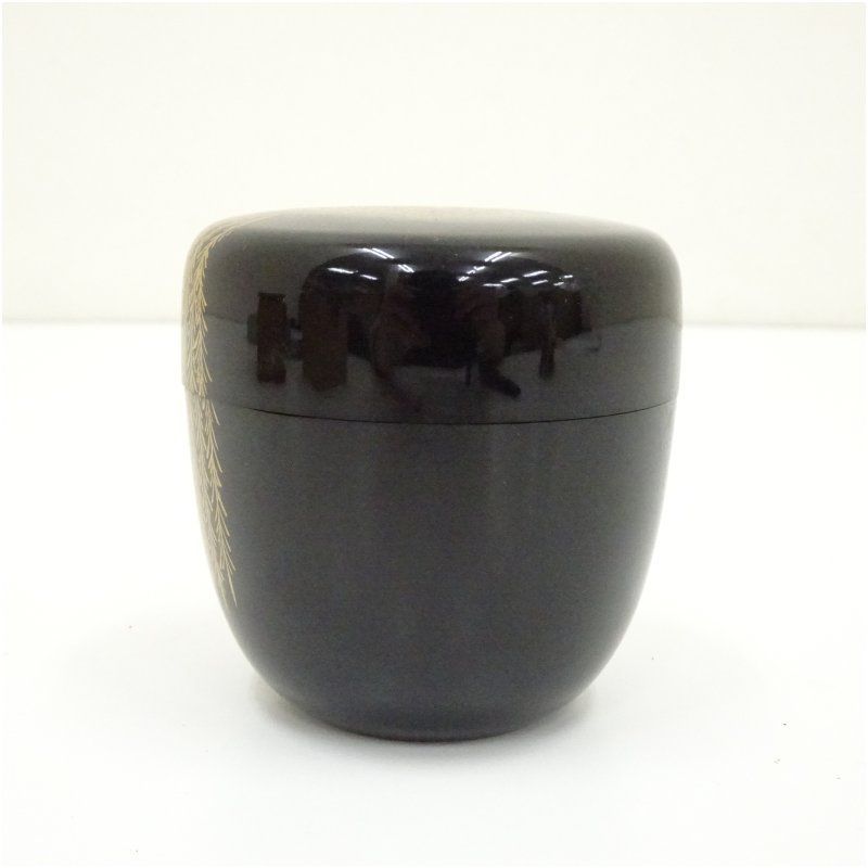 上位作横山直樹師:川端文男備前(窯変)自然練茶碗共箱 ・布