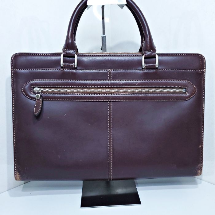 値下げしました。BURBERRYビジネスバッグ 使用数回の美品 バーバリーブラックレーベル ビジネスバッグ の買取実績【ブランディア