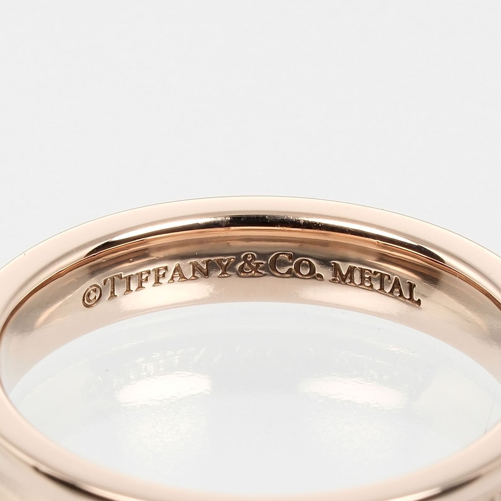 TIFFANY&Co.】ティファニー 1837 ルベドメタル 15号 レディース 4.14g  