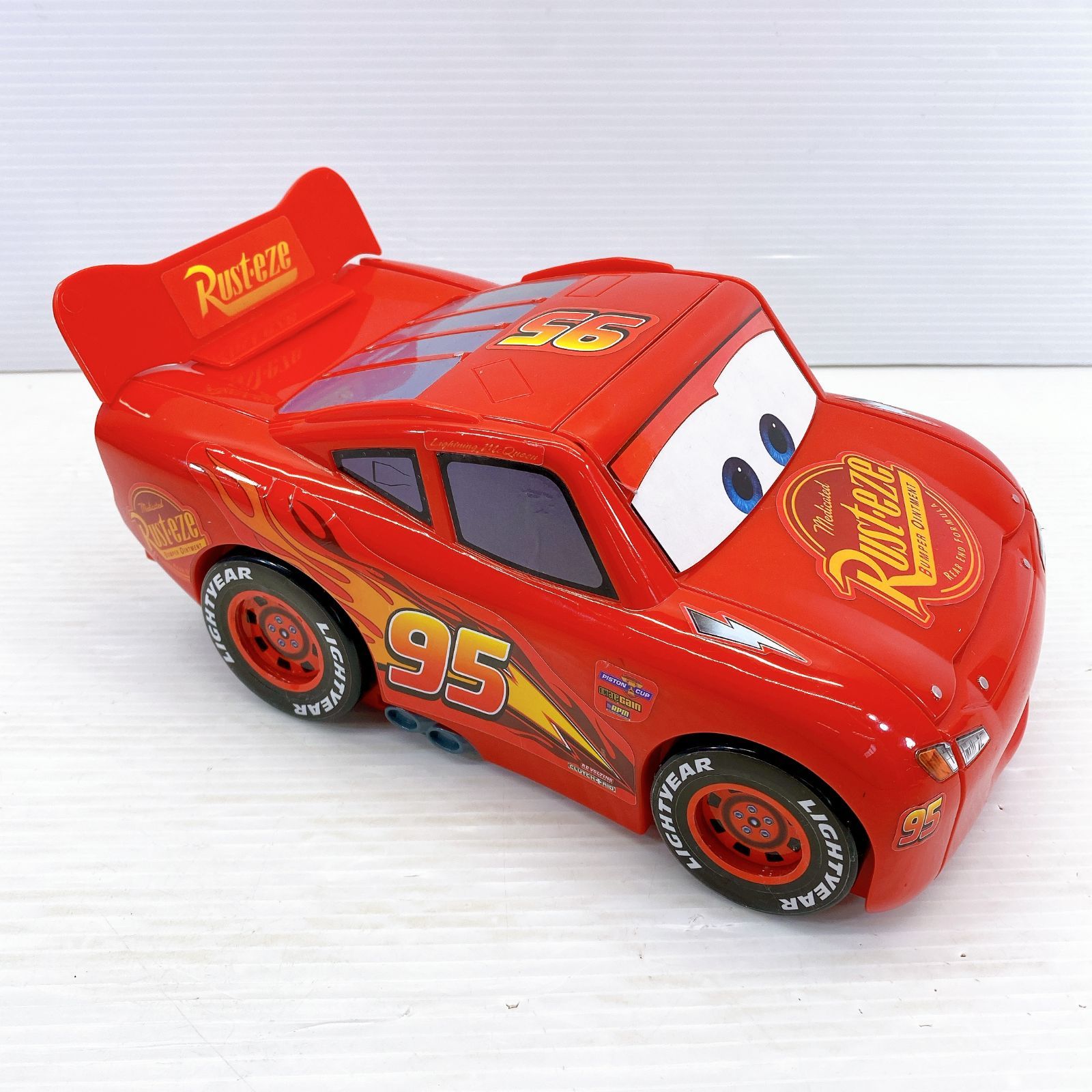 カーズ トミカ トルネードシューターに変身！マックィーン - メルカリ