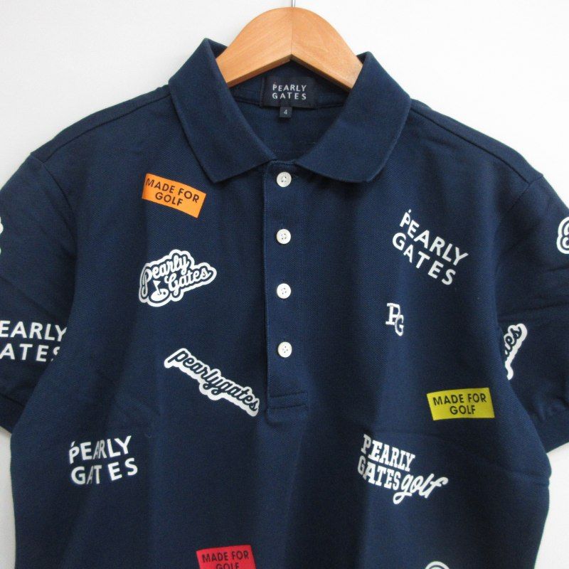 パーリーゲイツ PEARLY GATES 近年モデル ポロシャツ ゴルフウェア