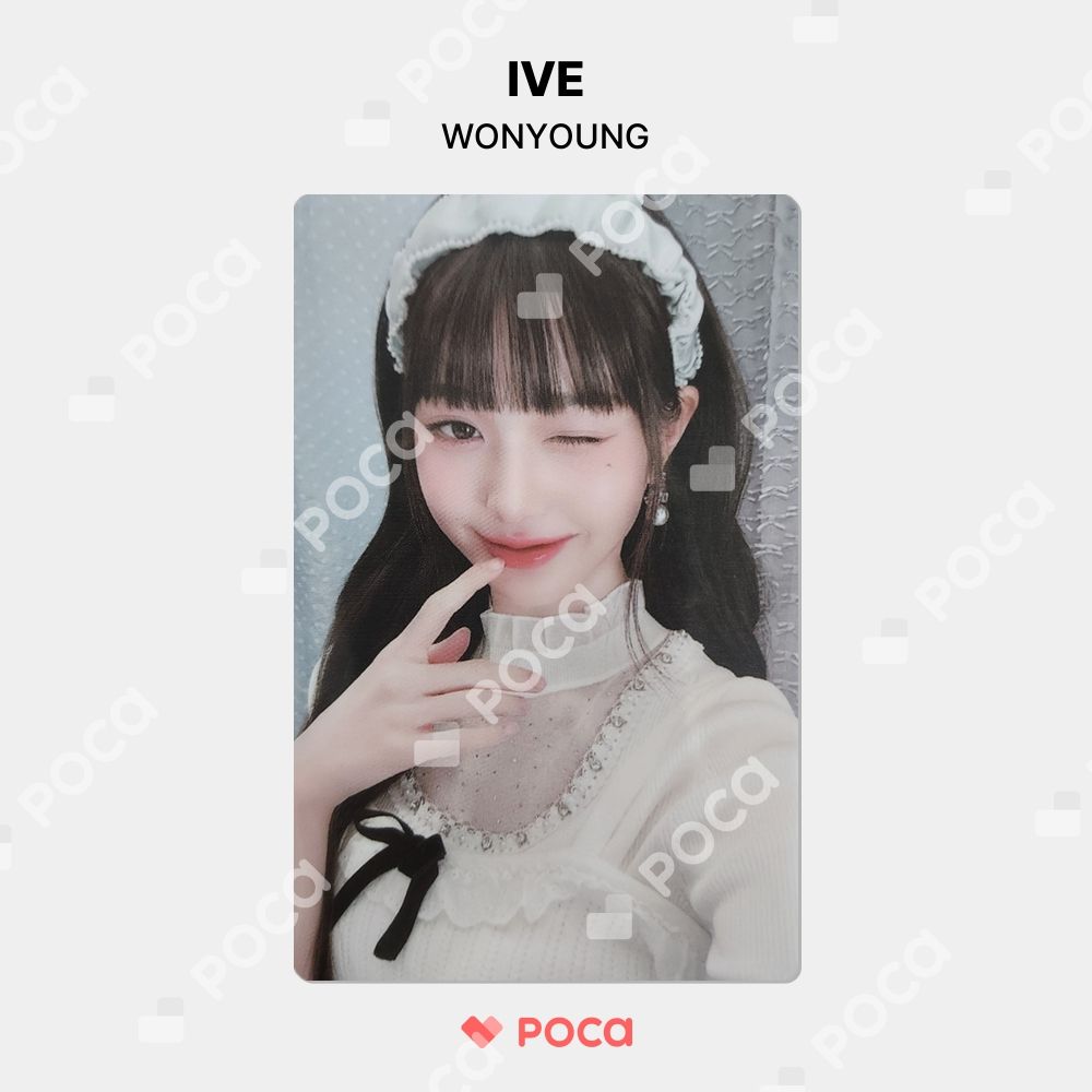 IVE - ウォニョン　シーグリ　トレカ　SEASONS GREETINGS IVE ウォニョン トレカ IVE 2024 SEASON'S GREETINGS [A Fairy's