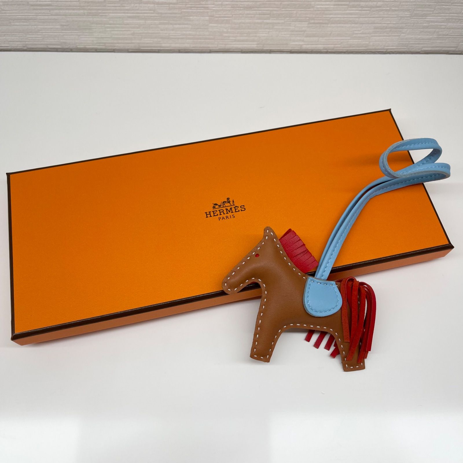 新品】【未使用品】HERMES エルメス ロデオPM ホワイトステッチ バッグ ...