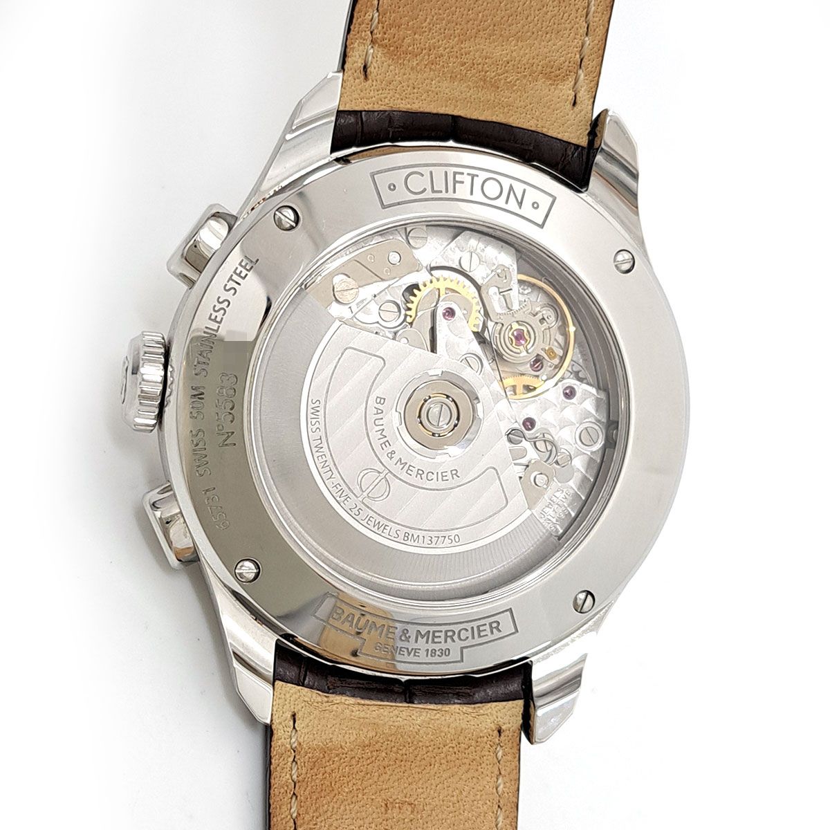 ボーム＆メルシエ クリフトン デイデイト クロノグラフ M0A10129 自動  