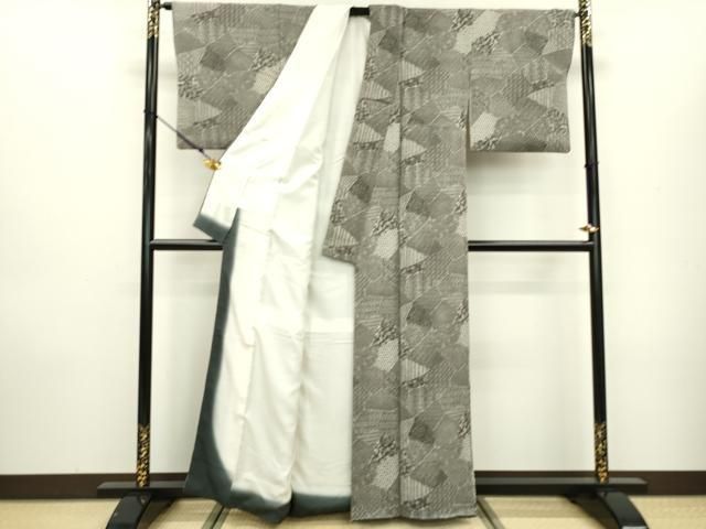 平和屋着物□伝統工芸師 服部光擴 江戸小紋 鮫小紋柄 正絹