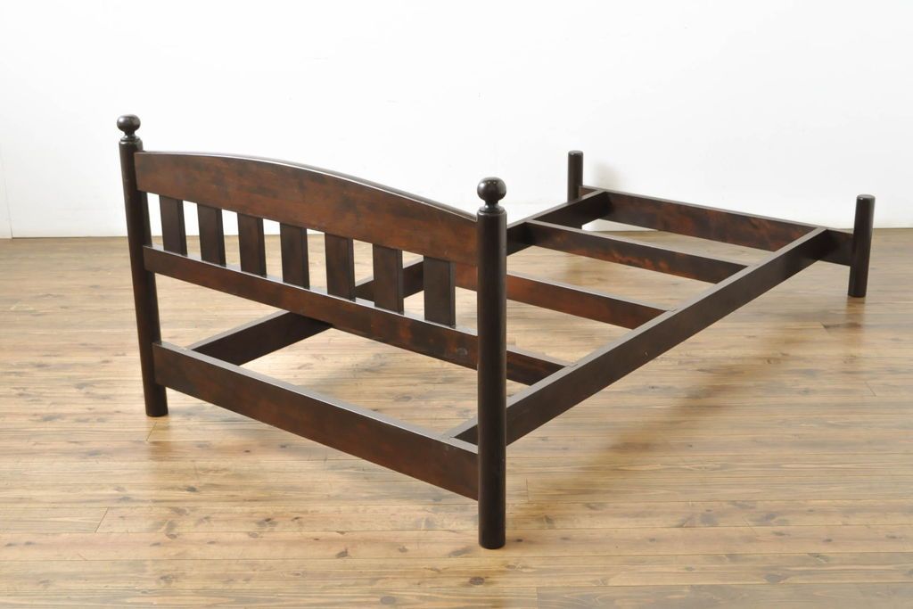 ☆事前問合せ必須☆ 松本民芸家具 ベッドフレーム 中古 美品 艶