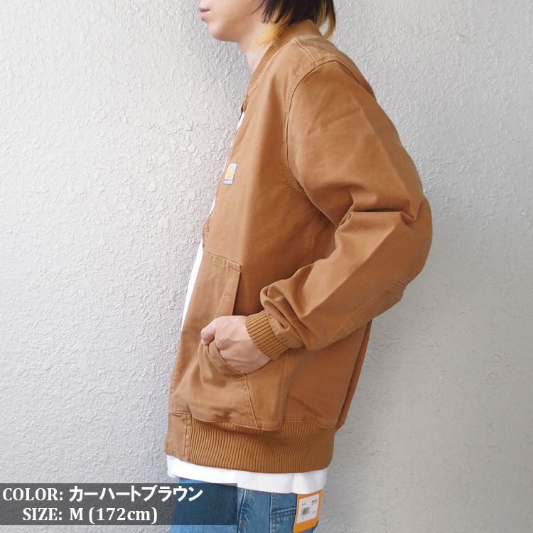 70s カーハート ブラウンダックジャケット Carhartt カーハート ダックジャケット ボンバージャケット