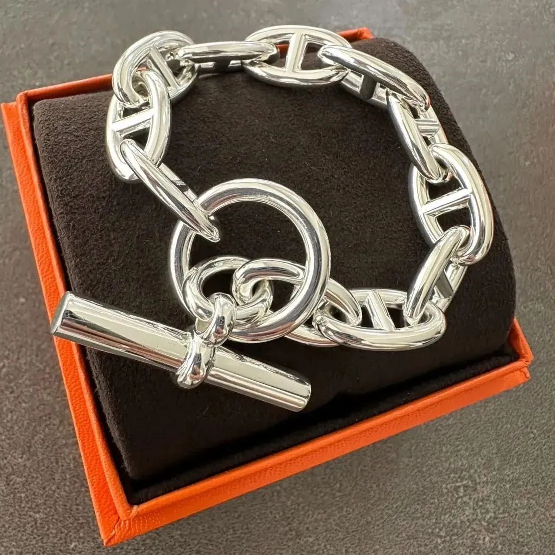 お値下げ【新品未使用】HERMES エルメス シェーヌダンクル GM11コマ エルメス シェーヌダンクル GM11コマ - メルカリ