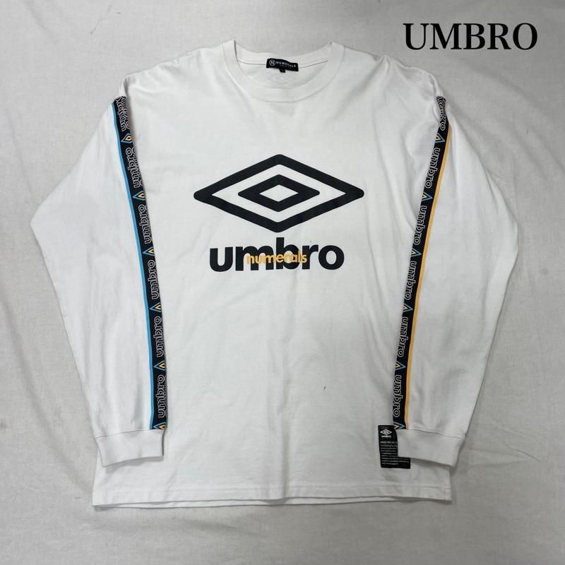 UMBRO アンブロ Tシャツ 長袖 NUMERALS コラボ ロングスリーブ T