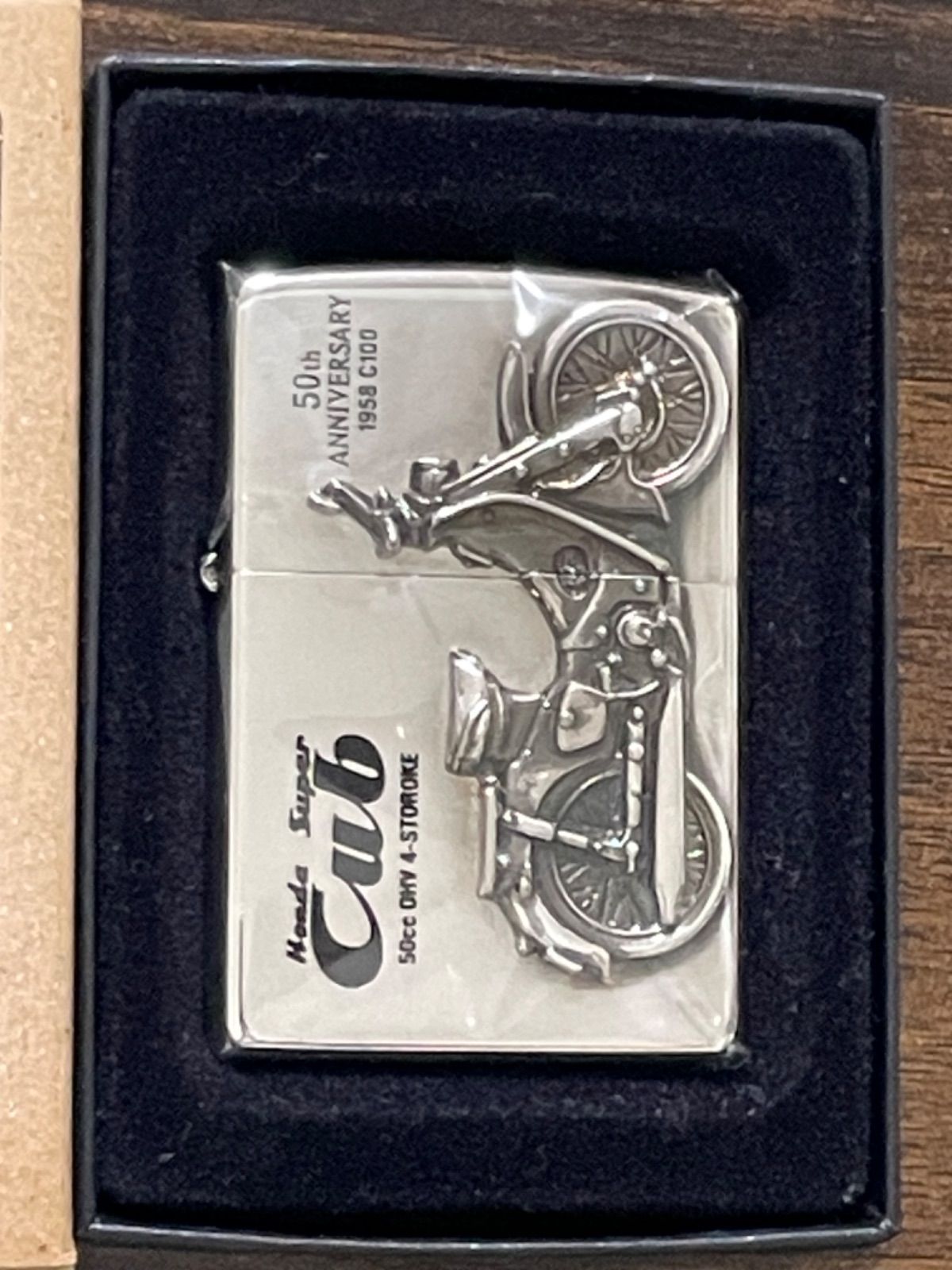 zippo Honda Cub 50th Anniversary HONDA 1958 C100 カブ 2007年製 