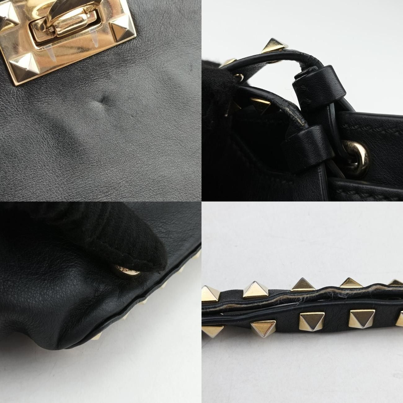 ヴァレンティノガラバーニ バレンチノ ロックスタッズ スモールクロス