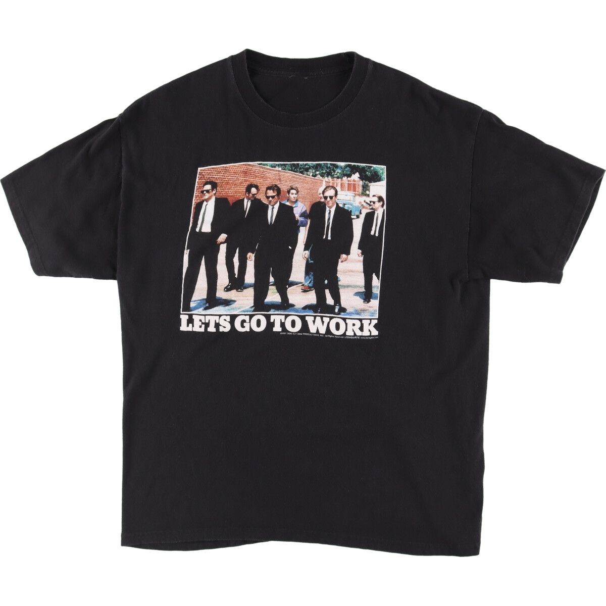 古着 00年代 RESERVOIR DOGS レザボアドッグス 映画 ムービーTシャツ