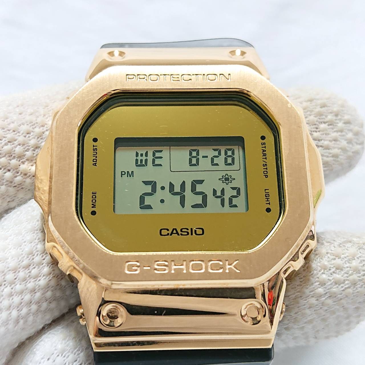 カスタムG-SHOCK！ G-ショック CASIO カシオ  DW-5600BBMB-1JF メタリック ミラーフェイス G-SHOCK METALLIC MIRROR FACE 腕時計 メンズ 未使用品！①