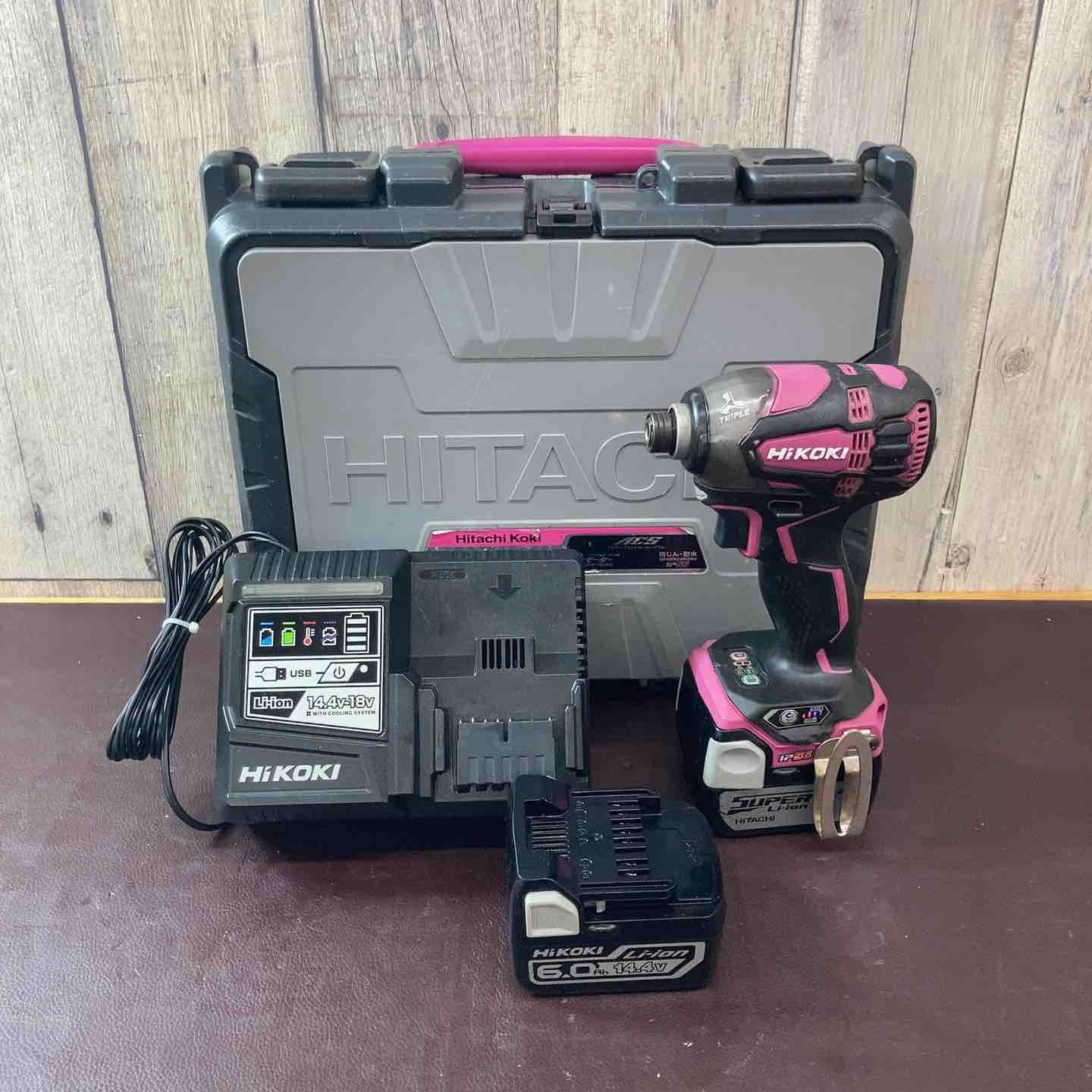 品 ハイコーキ HIKOKI 旧 日立工機 コードレスインパクトドライバー WH14DDL2 2LYPK R 14.4V 東大和店