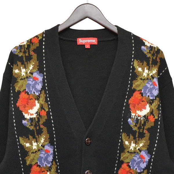 Supreme シュプリーム 2019AW Floral Stripe Cardigan フローラル