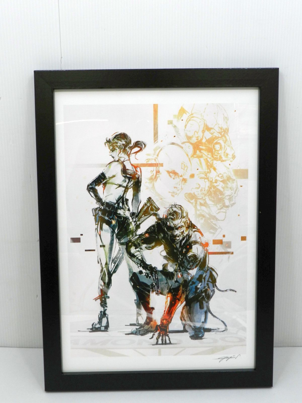 メタルギアソリッドV HappyくじLAST賞 複製原画