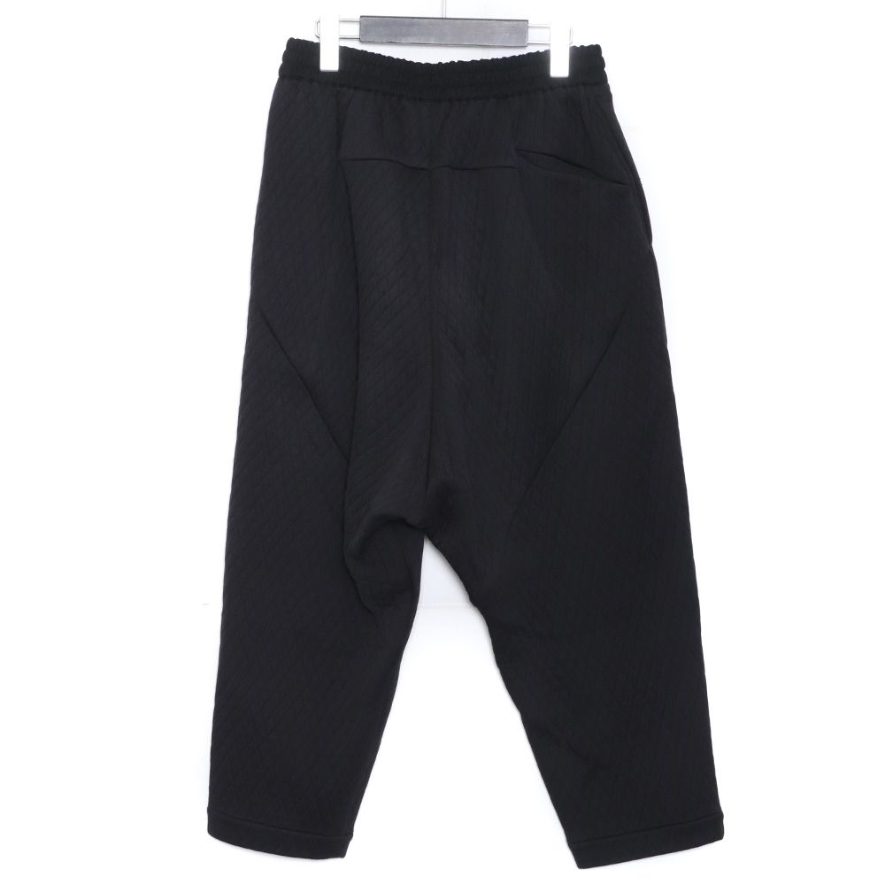 最終値下げ新品未使用DEVOAドロップクロッチパンツ DEVOA ドロップクロッチクロップドパンツ キルトコットン/ポリエステル