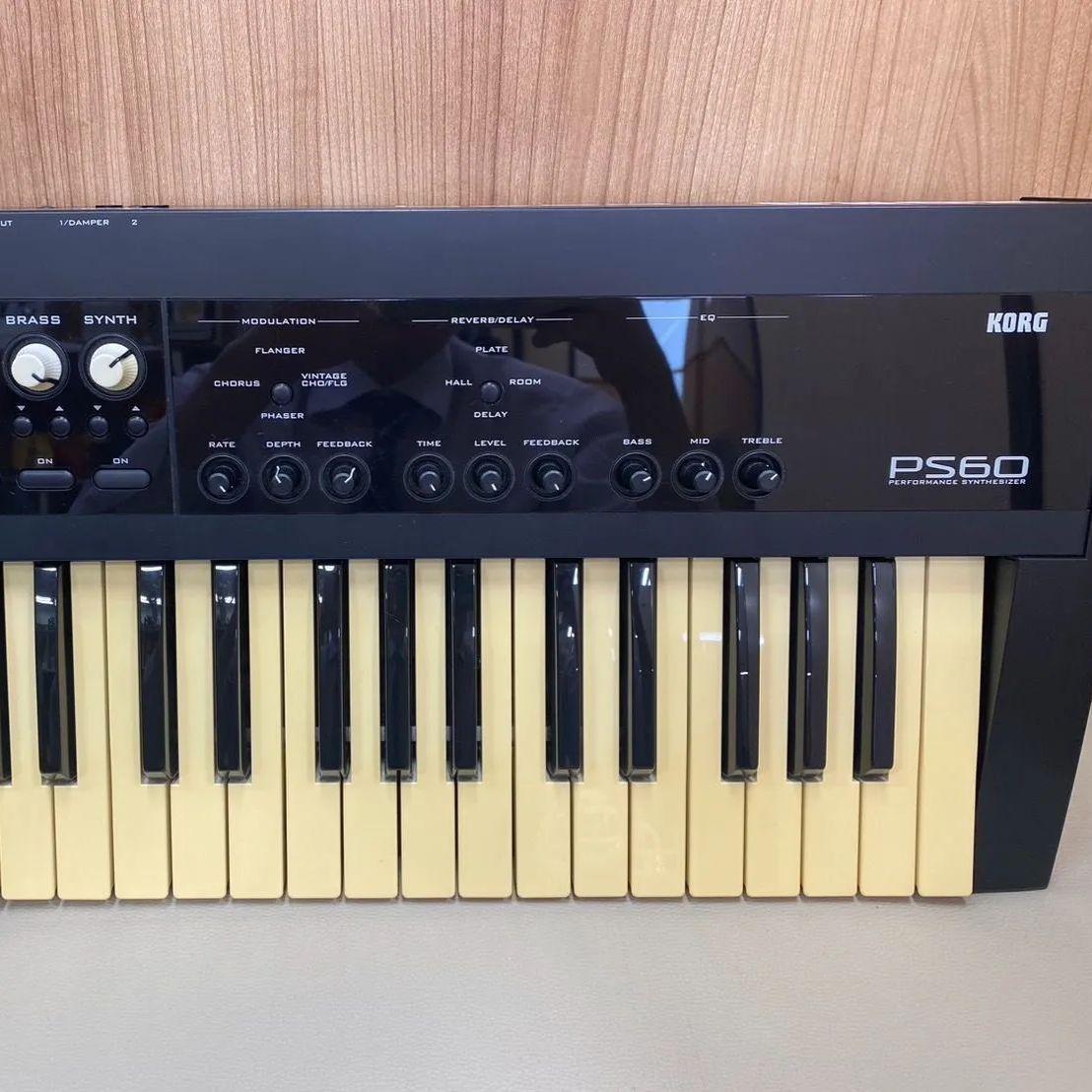 KORG シンセサイザー PS60 鍵盤楽器 music 音楽 sound サウンド 電子機器 機材 アダプター ソフトケース シンプル - メルカリ