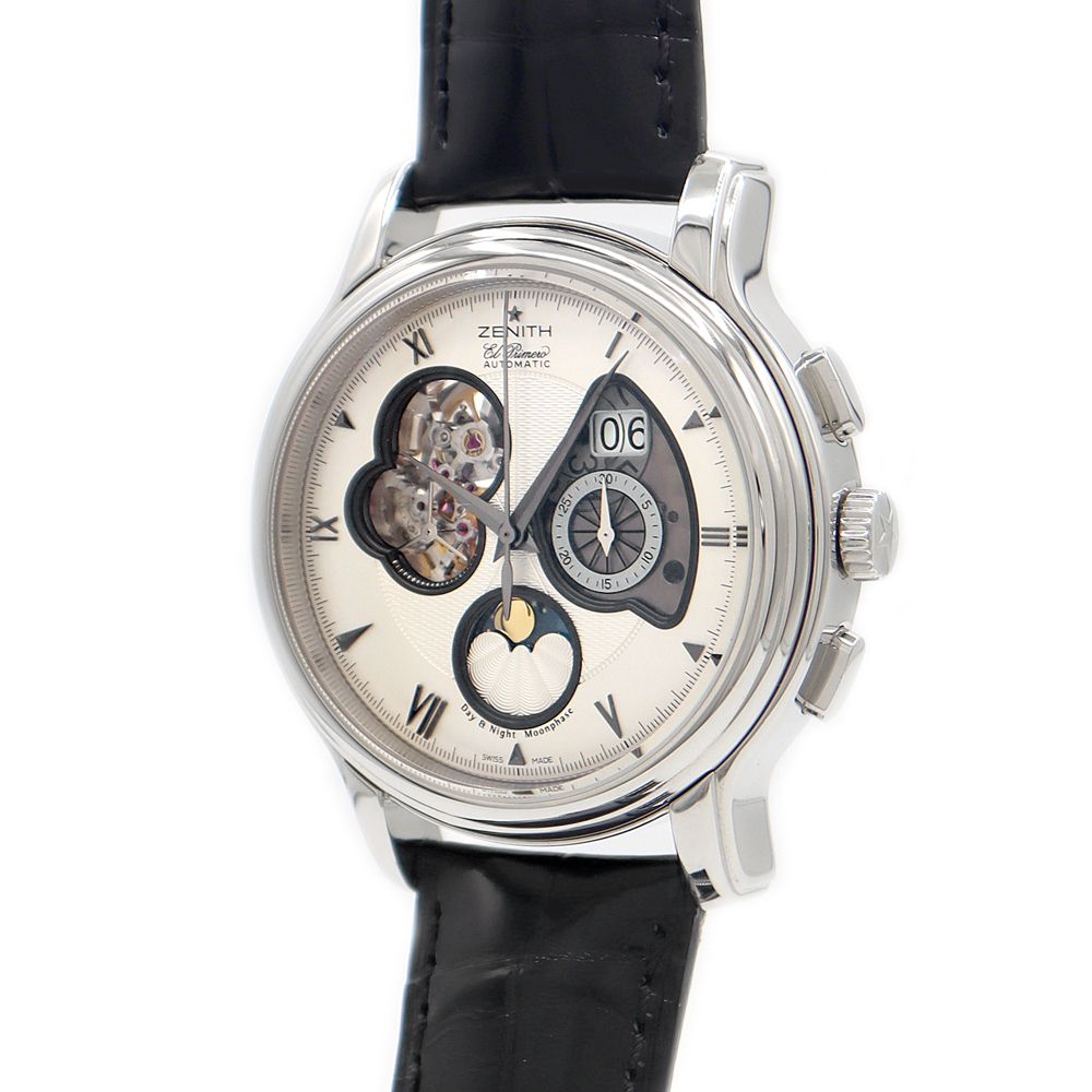 内部点検済 ZENITH ゼニス エル プリメロ XXTオープン 03.1260.4047  