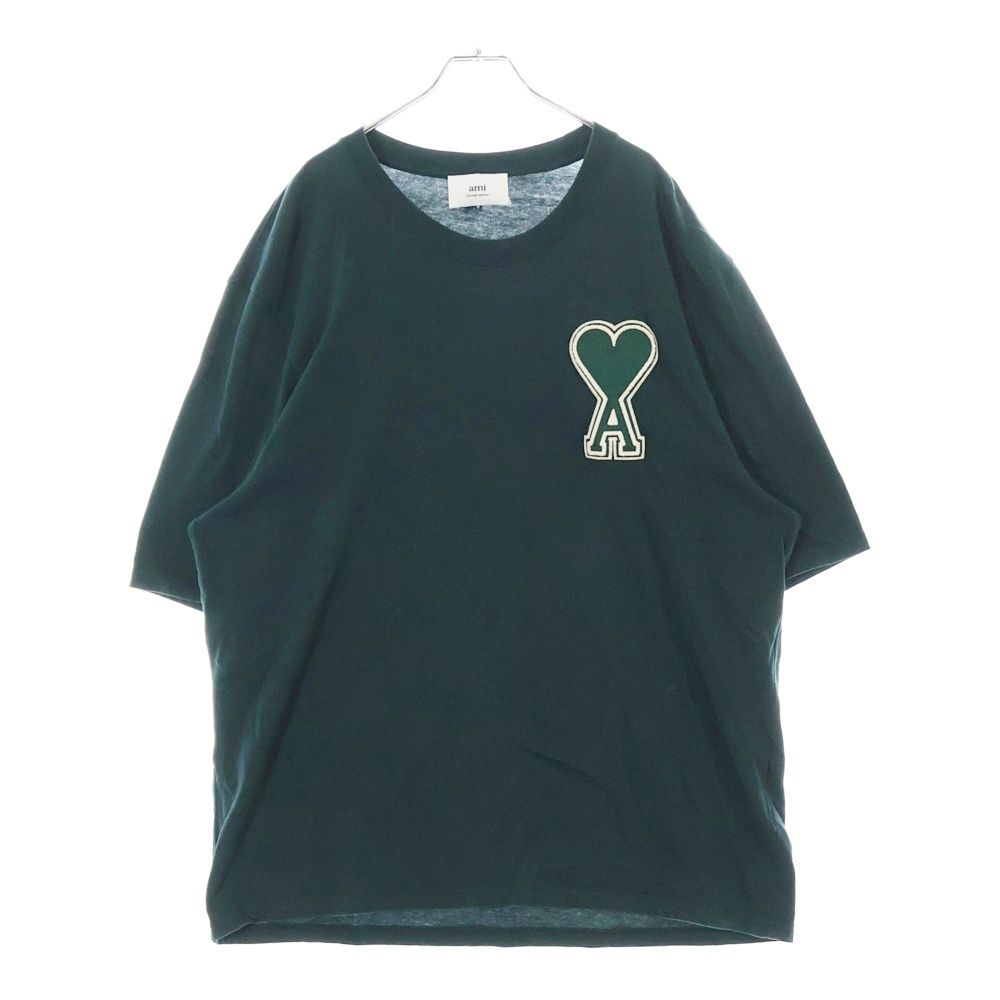 AMI Alexandre Mattiussi ハートロゴスウェットシャツ　黒 Ami Paris スウェットシャツ/セーター - Adc | USW204747009