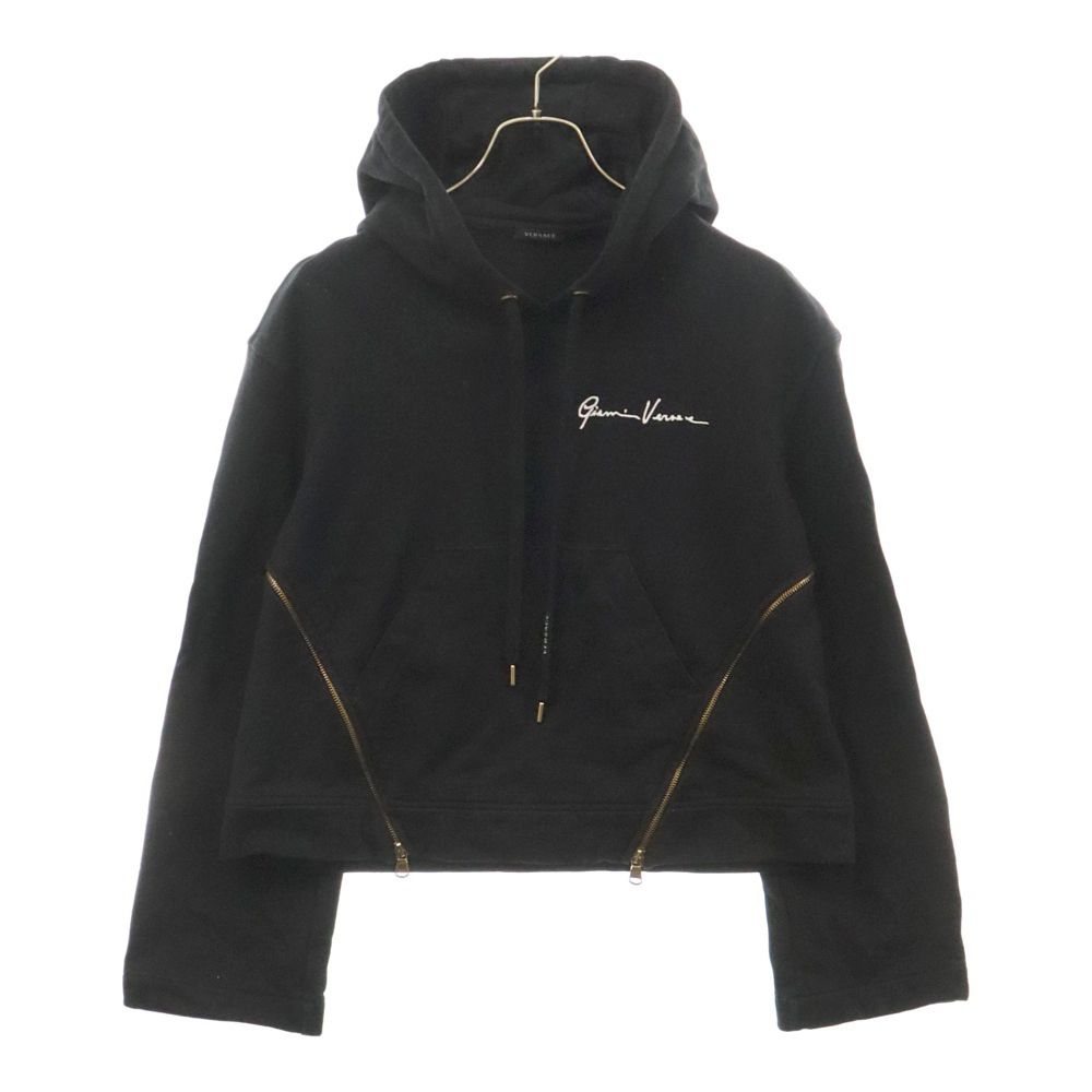 VERSACE (ヴェルサーチ) メデューサ バックプリント サイドジップ ロゴ  