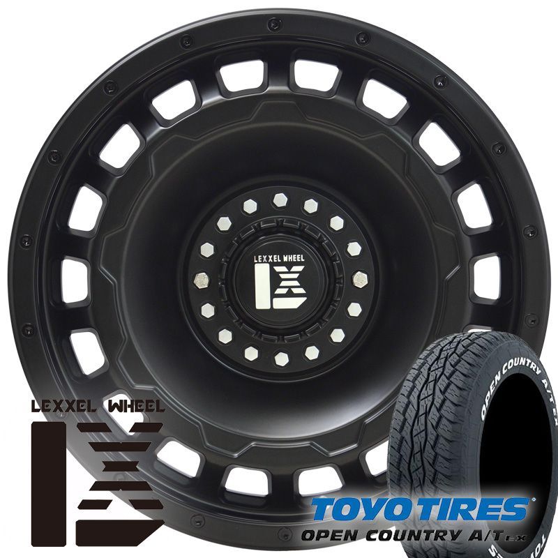 クロスロード ヤリスクロス タイヤホイールセット 16インチ SwaGGer TOYO OPENCONTRY AT EX 205/65R16 215/70R16  ホワイトレター - メルカリ