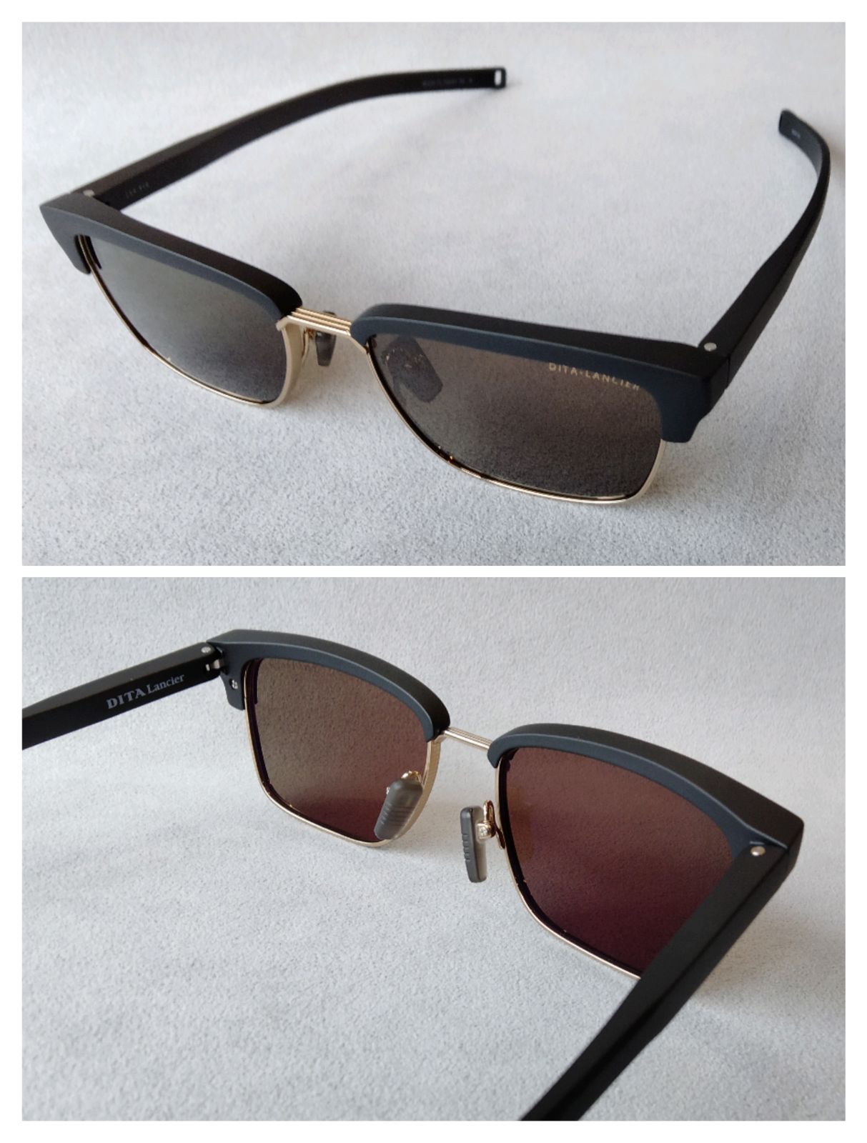 DITA Lancier（ディータ ランシアー）LSA-416-01 Matte Black-Gold