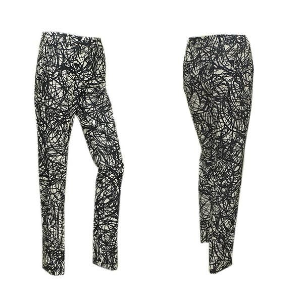 ムニタルプ MUNITALP レディース 秋冬 転写プリントハイテンションパンツ 005-73910