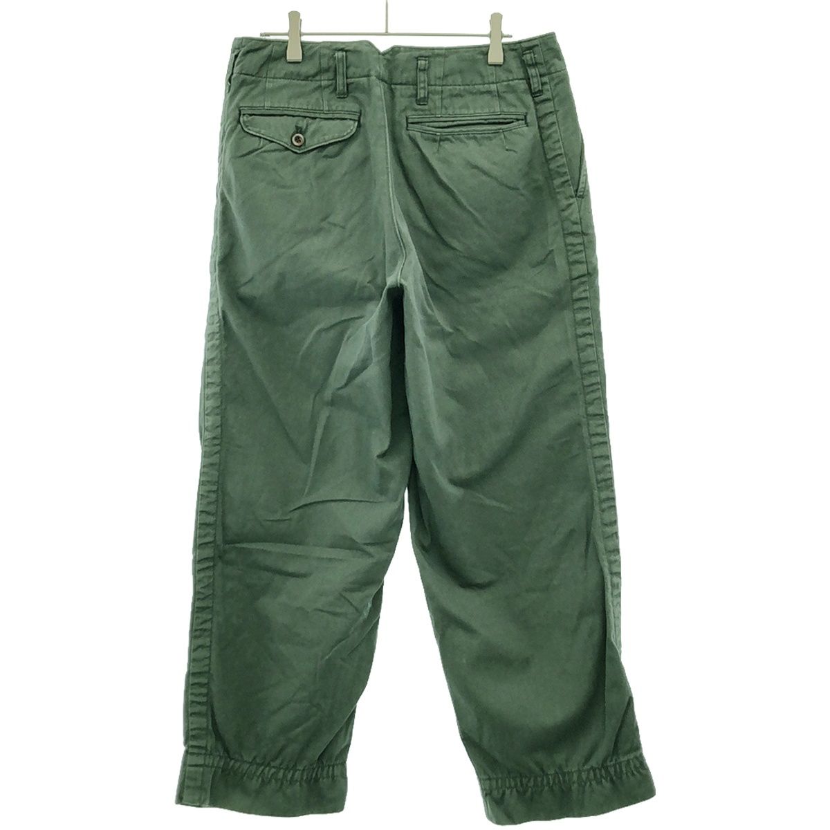 kolor / パッカリングパンツ/ストレートパンツ/2/18WCM-P15113 kolor カラー 18AW パッカリングパンツ 18WCM-P15113 カーキ 2 - メルカリ