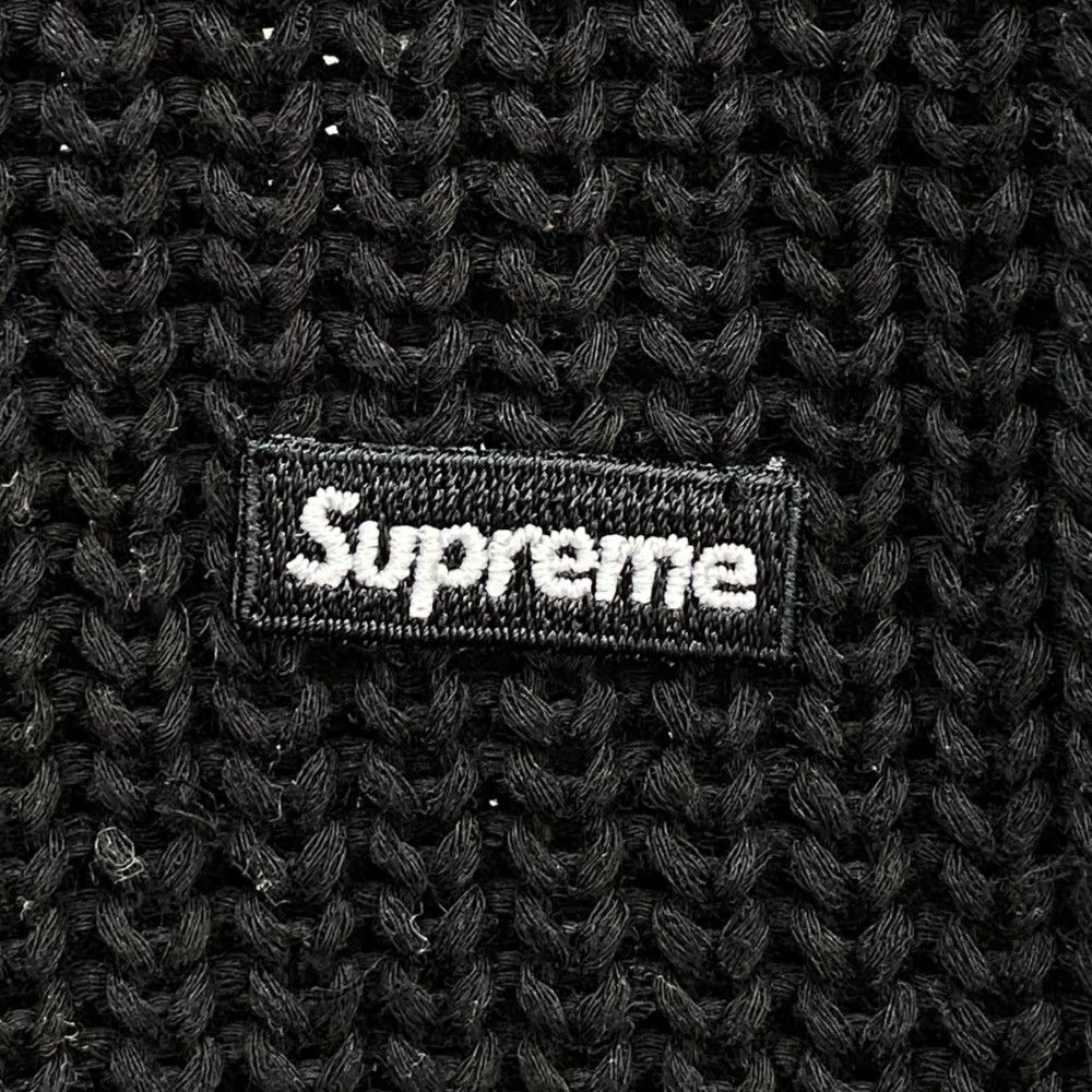 SUPREME Small Box Logo Ribbed Sweater Mサイズ ブラック - メルカリ