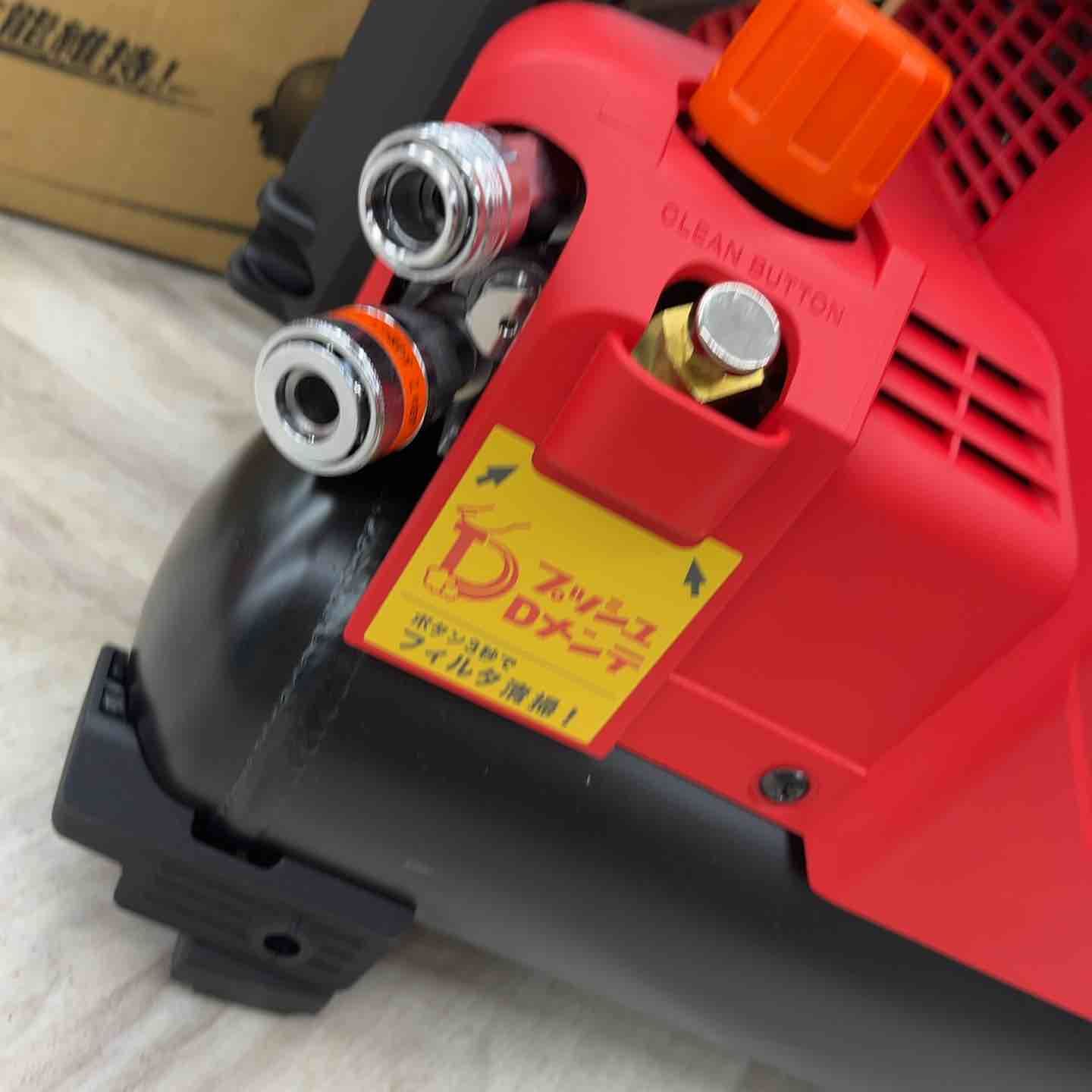 エアコンプレッサー AK-HH1310E2_レッド