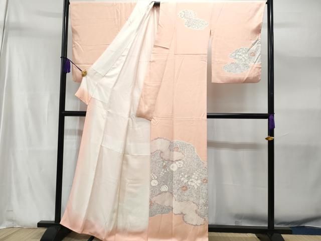 平和屋着物○訪問着 辻が花 さが美扱い 正絹 逸品 CAAX0807vf