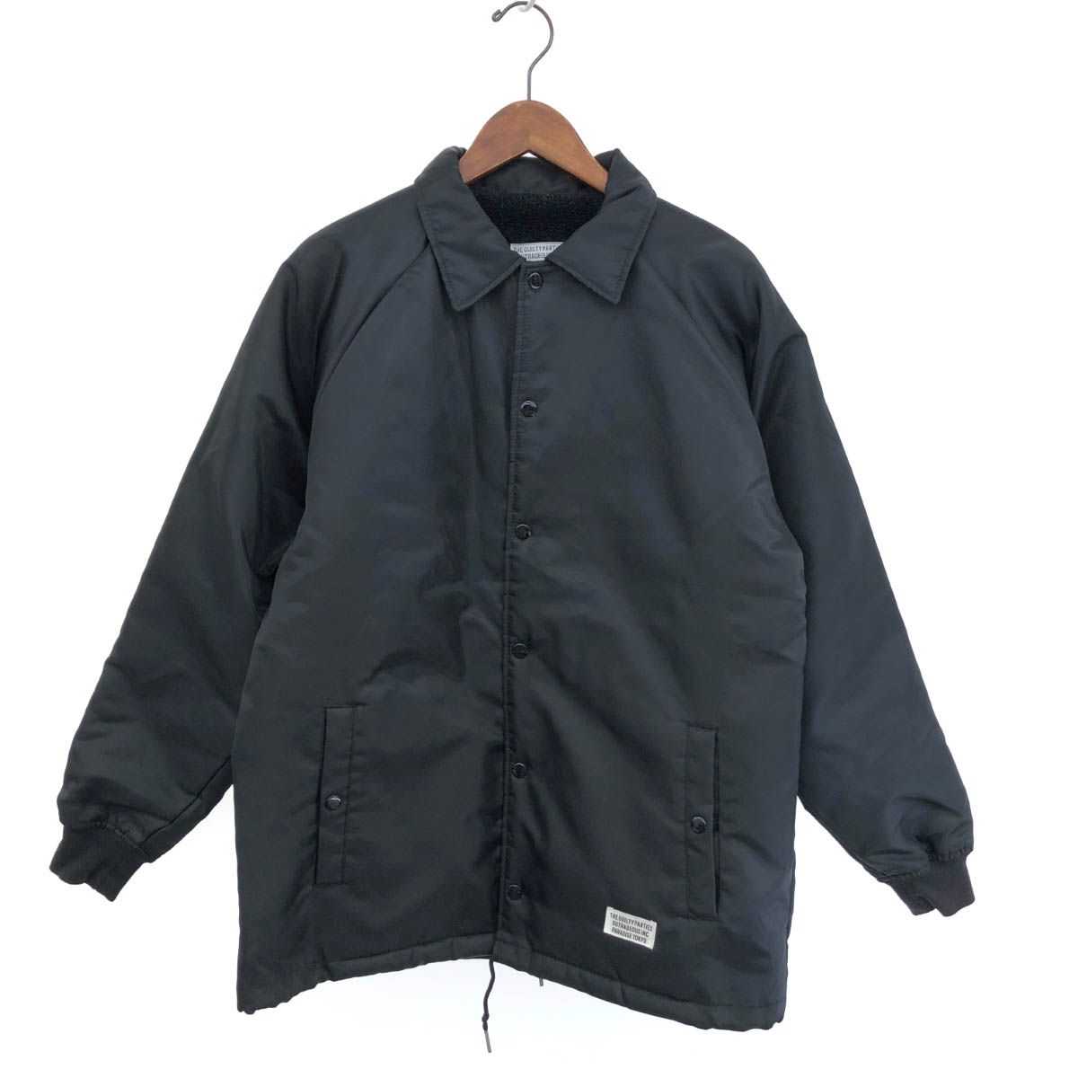 WACKO MARIA ワコマリア コーチジャケット サイズL ブラック メンズ