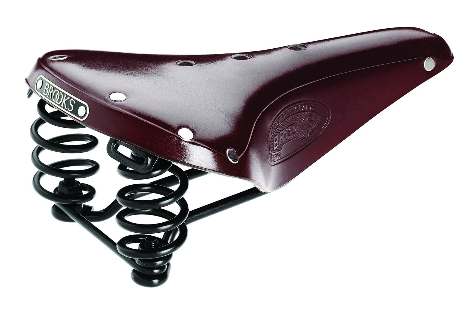 BROOKS(ブルックス) 伝統のレザーサドルB17のスプリングつきモデル FLYER BROWN
