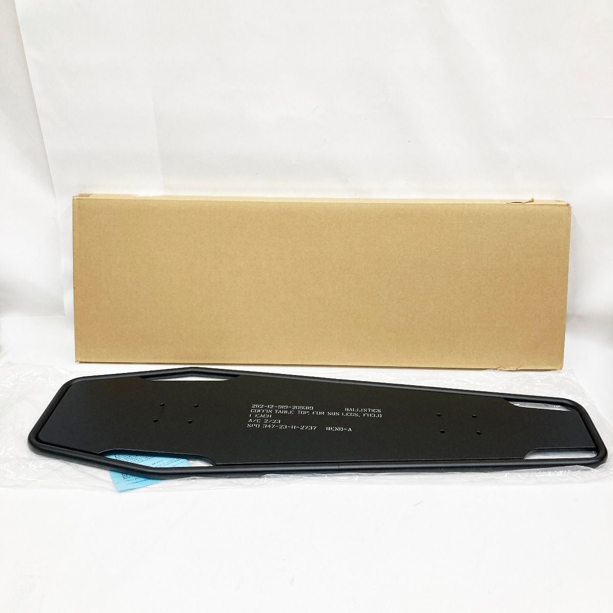 〇〇BALLISTICS SBS TABLE TOP COFFIN BK×BK アウトドア テーブル BAA