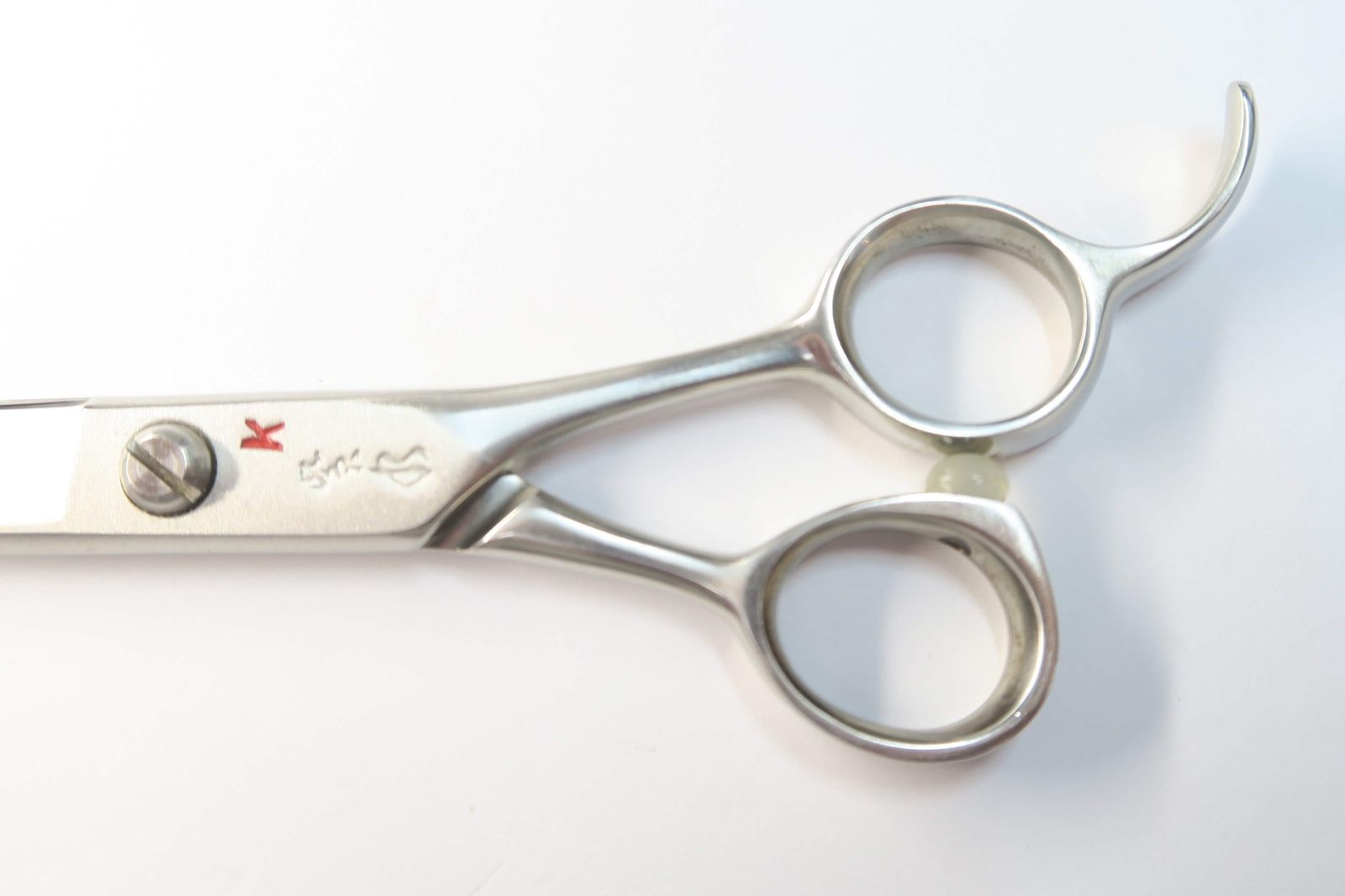 Bランク【紫水】 K シザー 美容師・理容師 6.6.インチ 右利き 【中古