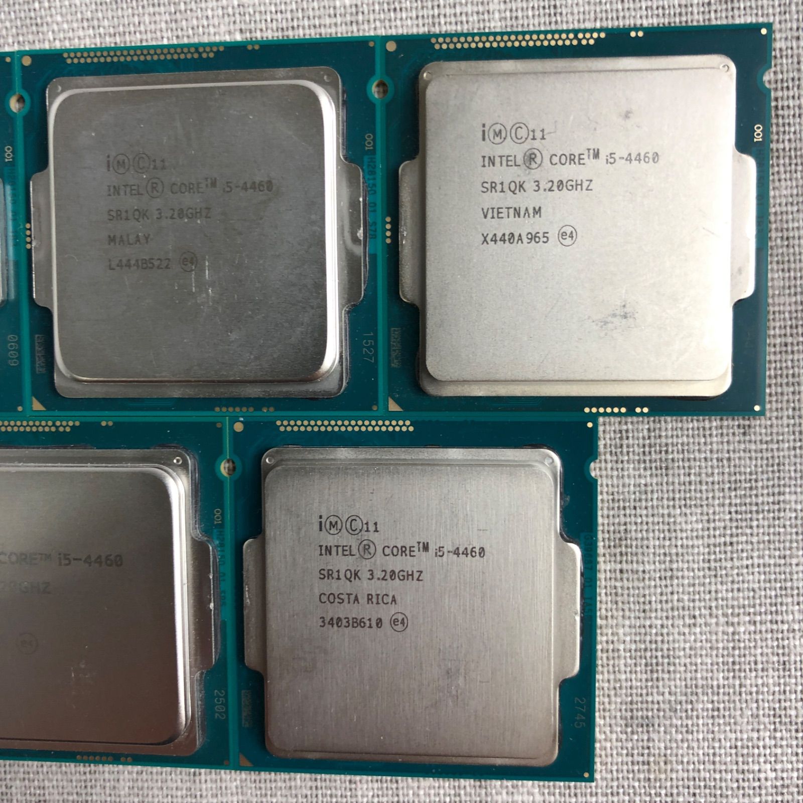 値下！中古CPU CORE i5 4460 3.20GHZ パソコンパーツ