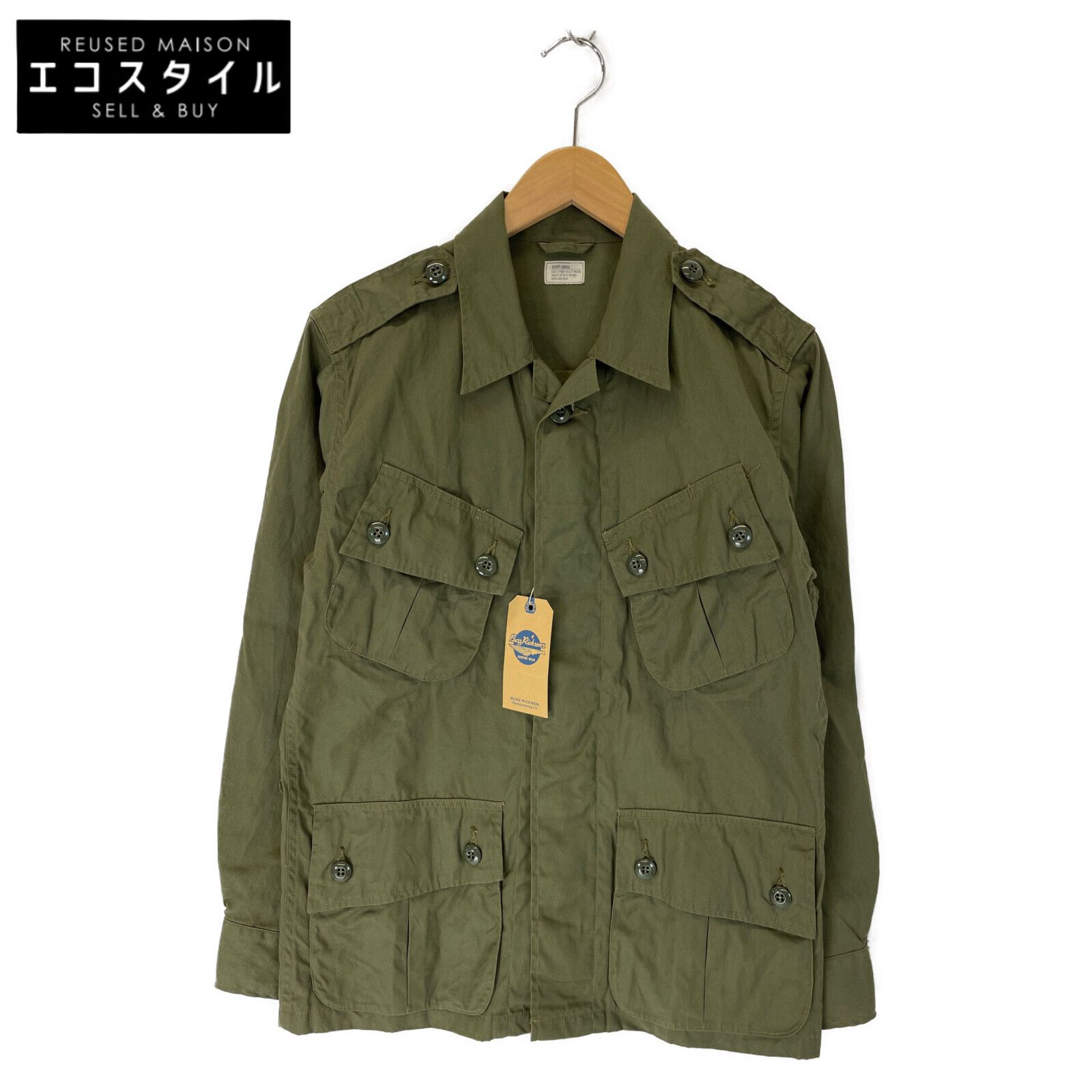 BUZZ RICKSON'S バズリクソンズ BR12247 COAT MAN'S COMBAT TROPICAL ...