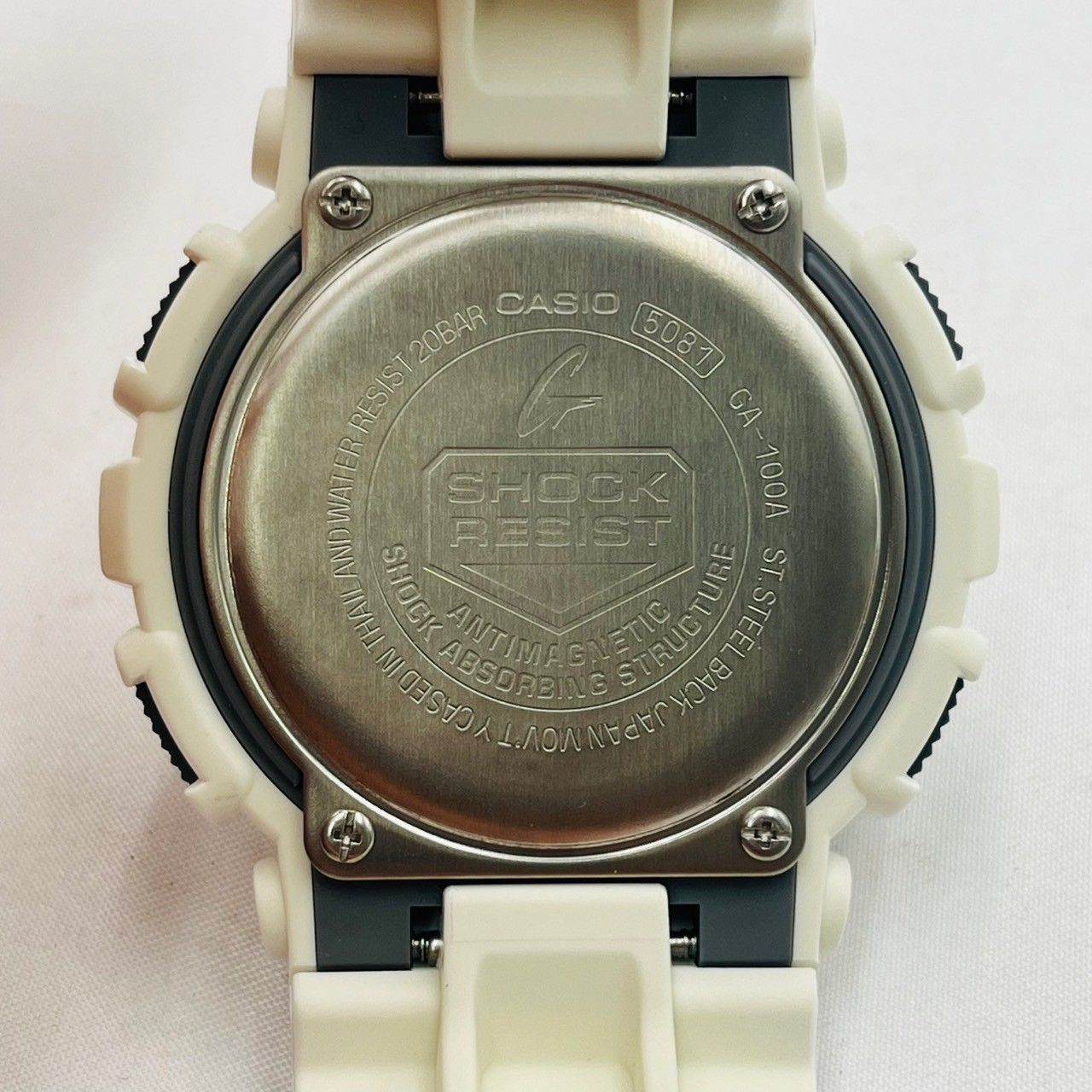 G-Shock CASIO Watch G-SHOCK Casio | White Gショック GA-100A-7A カシオ GA-100B-7A Resin Men's Blue メンズ GAX-100A-7AJFサポートページ