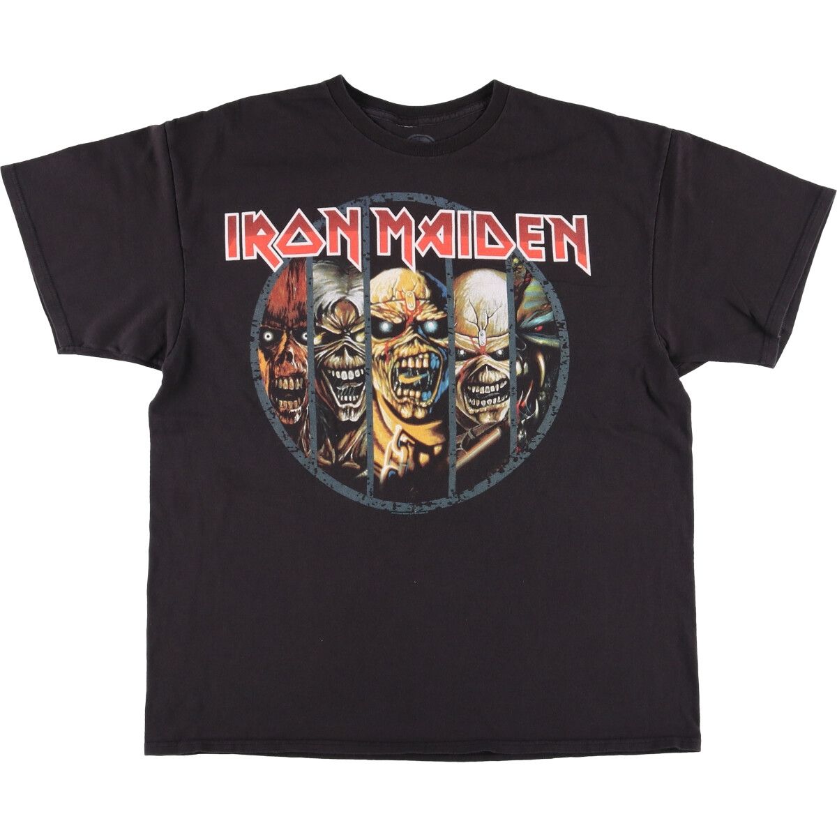 古着 IRON MAIDEN アイアンメイデン バンドTシャツ バンT メンズXL相当/eaa472205