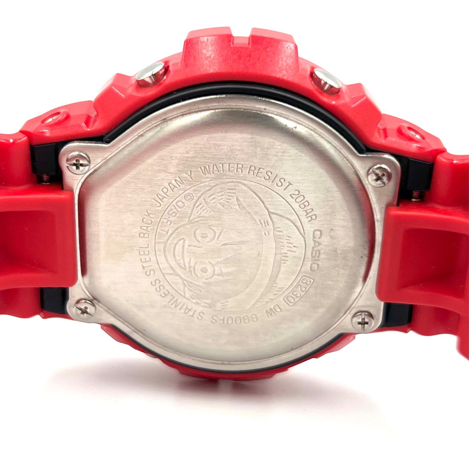 ワンピース×G-SHOCK デジタル時計 腕時計 ウォッチ DW6900-FS カシオ CASIO Gショック ワンピース モンキー・D・ルフィ