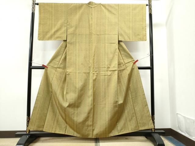 平和屋着物●上質な紬　吉祥間道　正絹　逸品　未使用　CAAS7547yc 平和屋着物○上質な紬 吉祥間道 正絹 逸品 未使用 CAAS7547yc