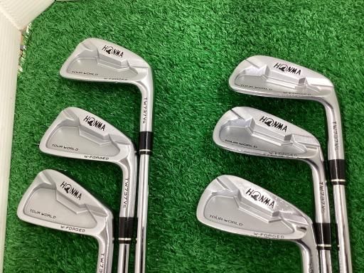 中古】 本間ゴルフ TOUR WORLD TW737Vs 6S アイアンセット IR NS