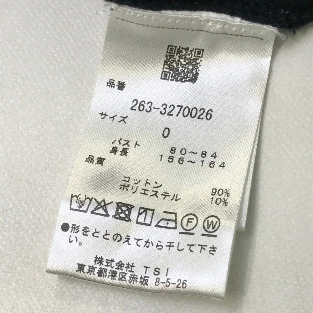 サイズ：0 JACK BUNNY ジャックバニー 2023年モデル ニット