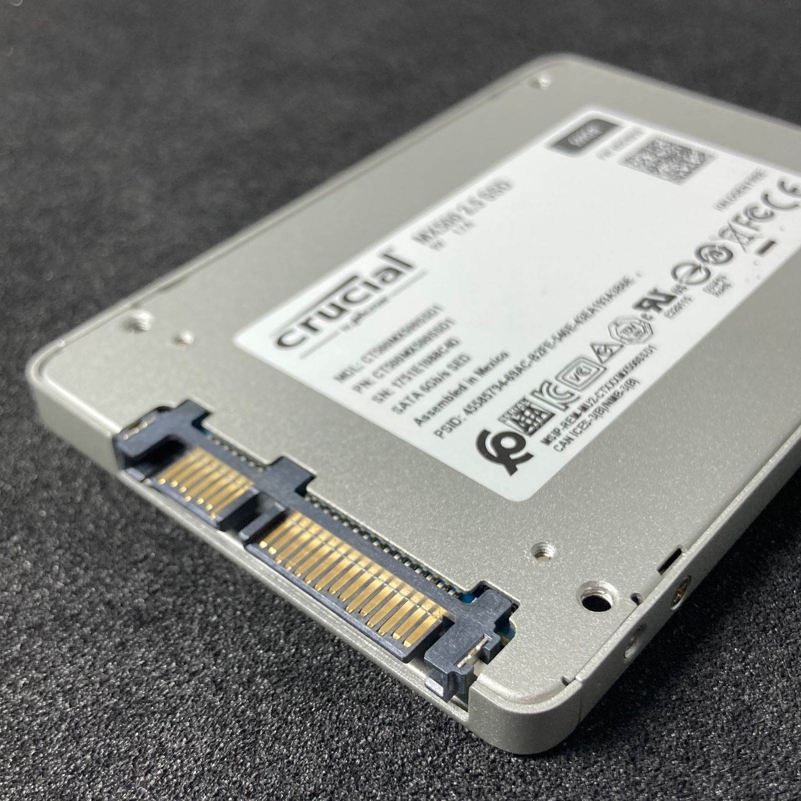 crucial MX500 2.5 SSD 500GB / 36% / クルーシャル CT500MX500SSD1【634】